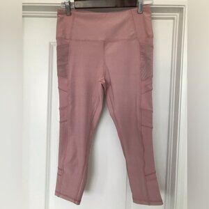 Ballerina Pink Cropped Leggings Tights Womens M